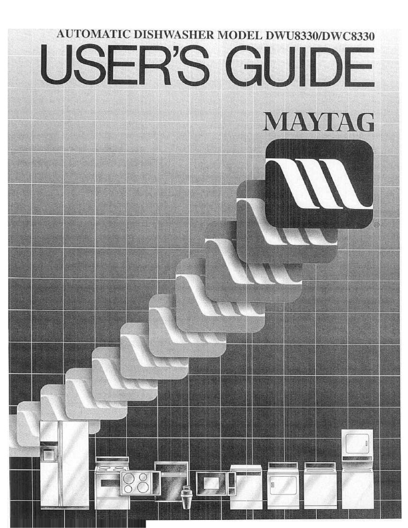 Maytag DWU8330 user guide