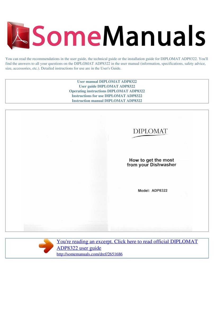 Diplomat ADP8322 user guide