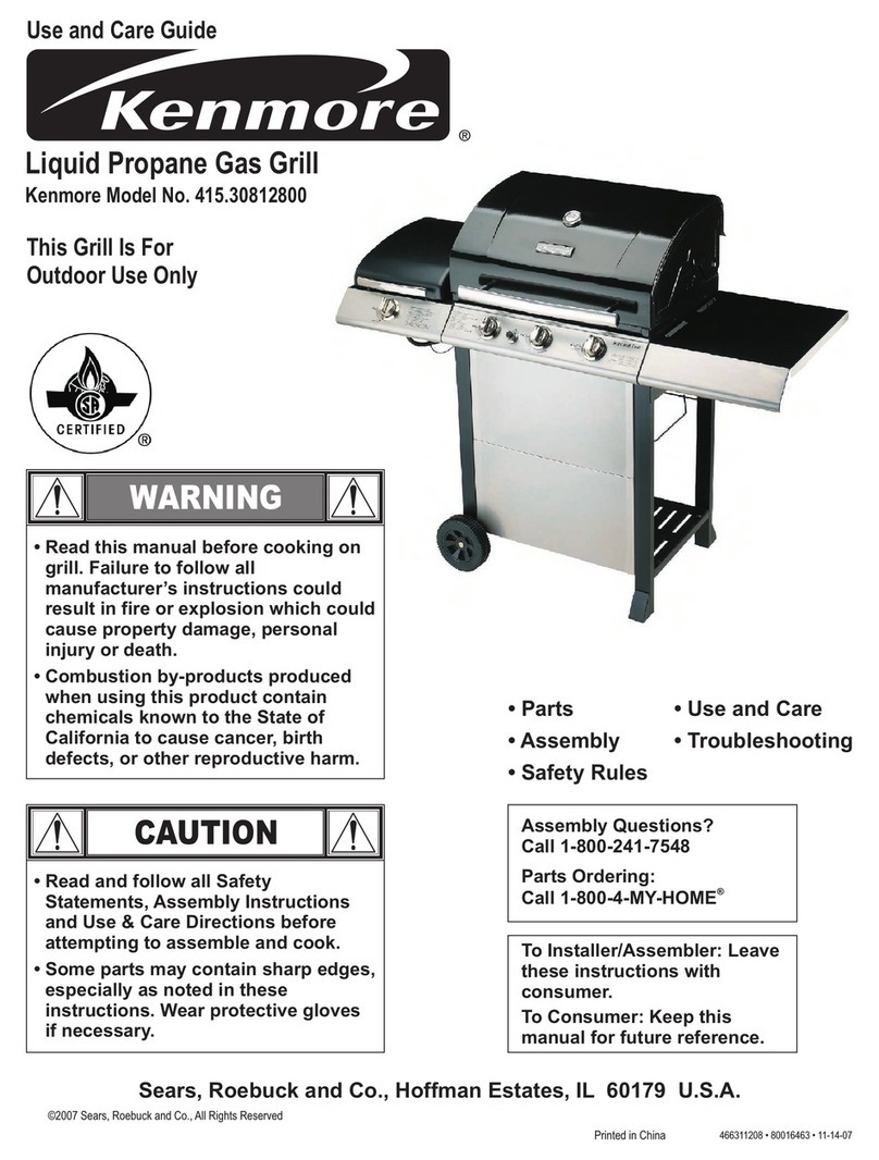 Kenmore 415.30812800 Use and care guide