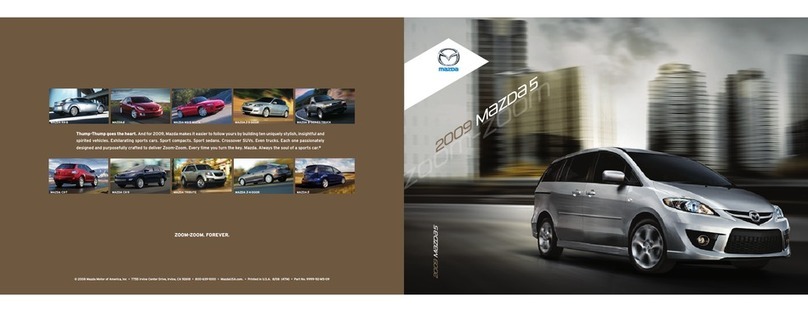 Mazda 2009 5 User manual Mazda 2009 5 User manual