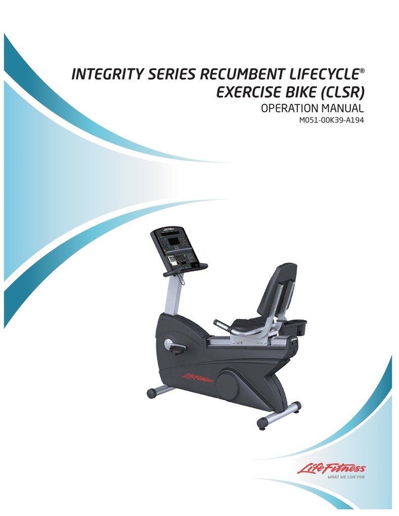 Life Fitness M051-00K39-A194 Operation manual