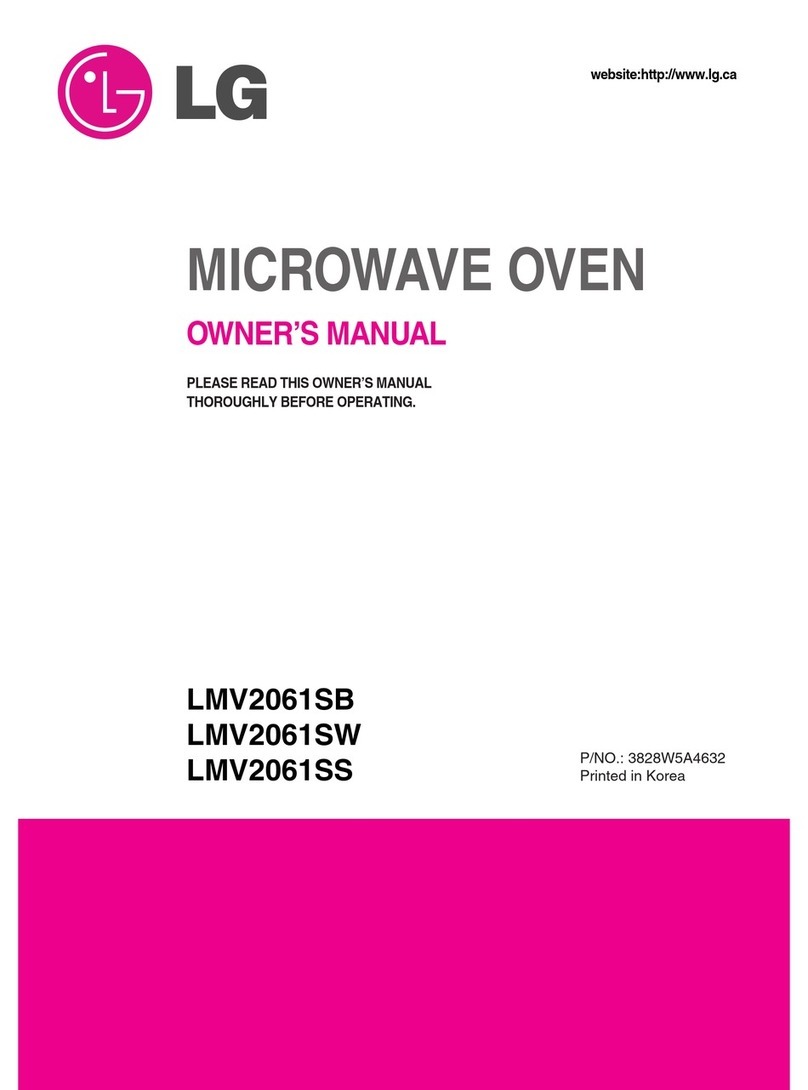 LG LMV2061SB User manual