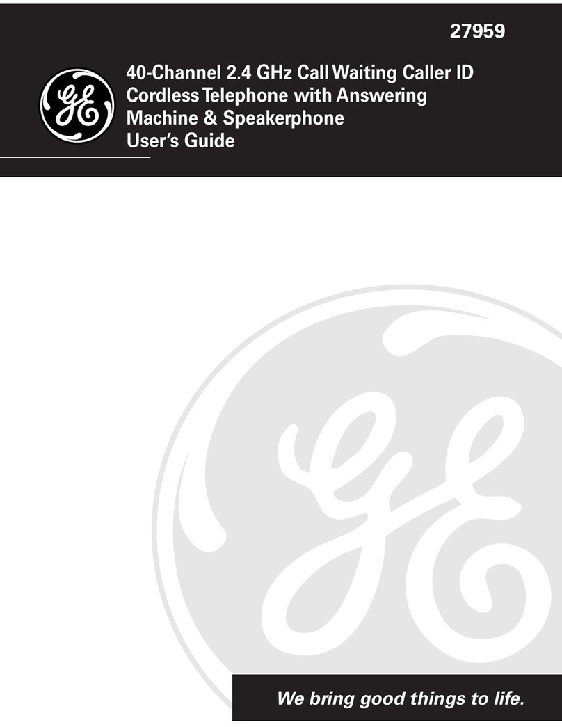 GE 27959 User manual