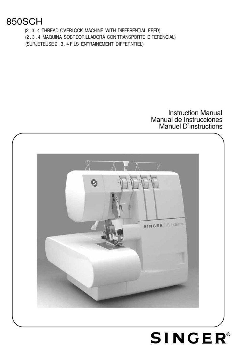 Singer 850CSH instruction manual