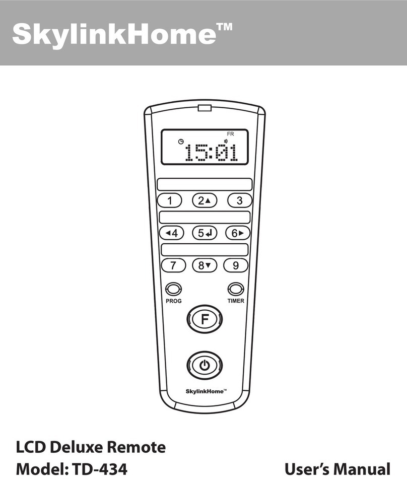 SkyLink TD-434 User manual