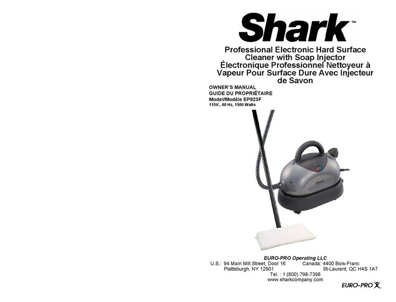Shark EP923F User manual
