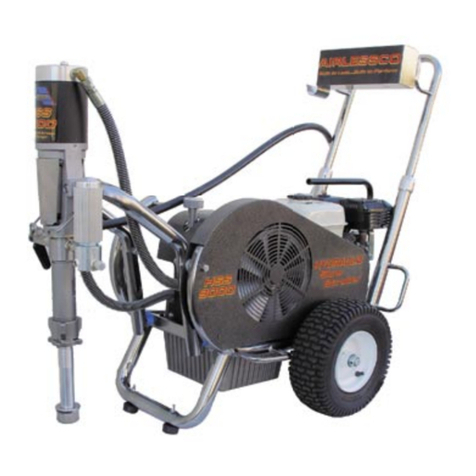 AIRLESSCO HSS 9000 Service & operation manual