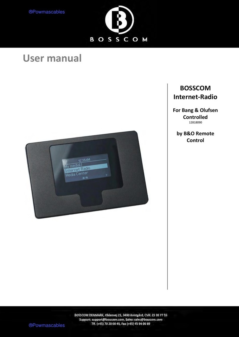Bosscom Internet Radio user manual
