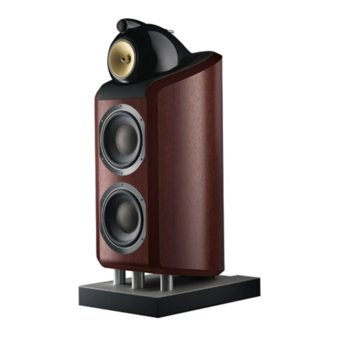 Bowers & Wilkins Nautilus 800 Series Owner's manual and warranty