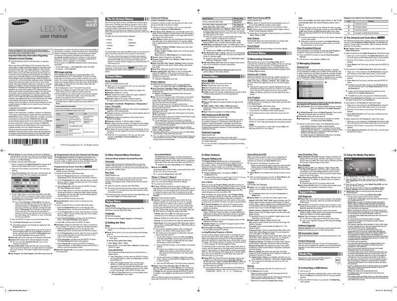Samsung Series 4000 User manual