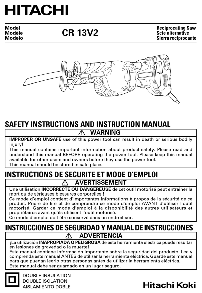 Hitachi CR 13V2 Troubleshooting guide