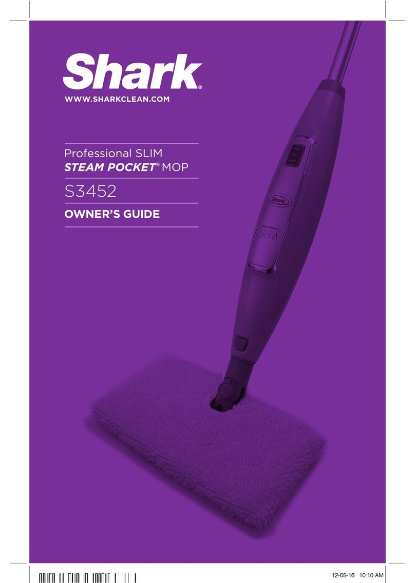 Shark STEAM POCKET S3452 owner's guide Shark STEAM POCKET S3452 owner's guide