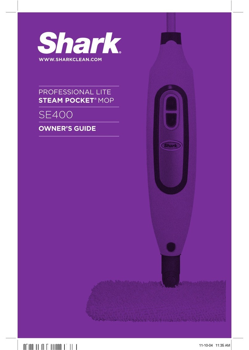 Shark STEAM POCKET SE400 owner's guide