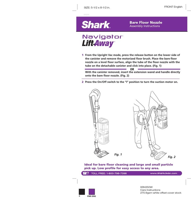 Shark XSN350W User manual
