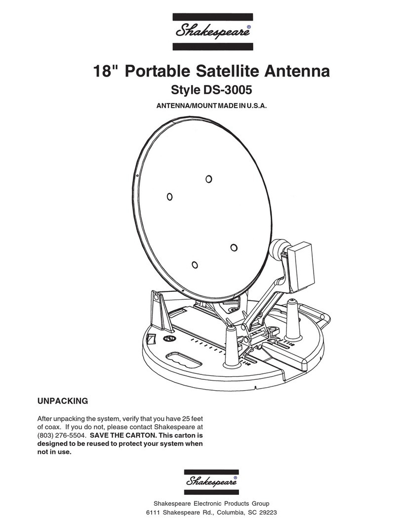 Shakespeare Electronic Style DS-3005 user manual
