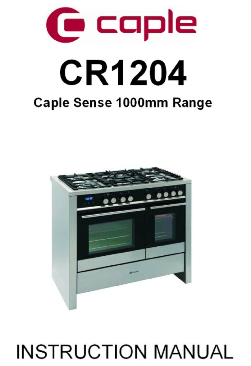 Caple Sense CR1204 User manual