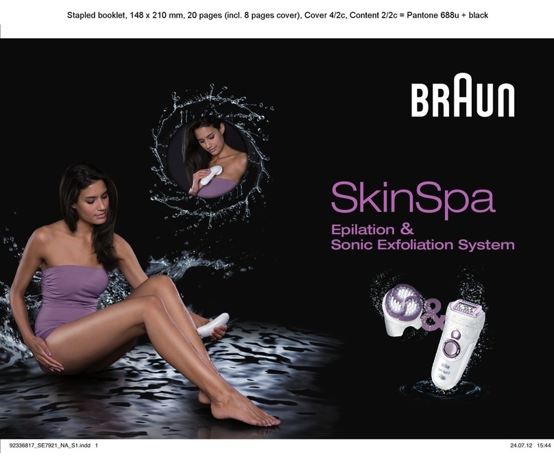 Braun SkinSpa 5377 User manual