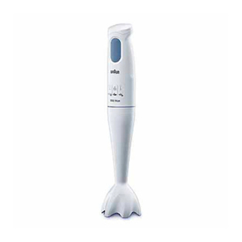 Braun Multiquick MR 400 instructions