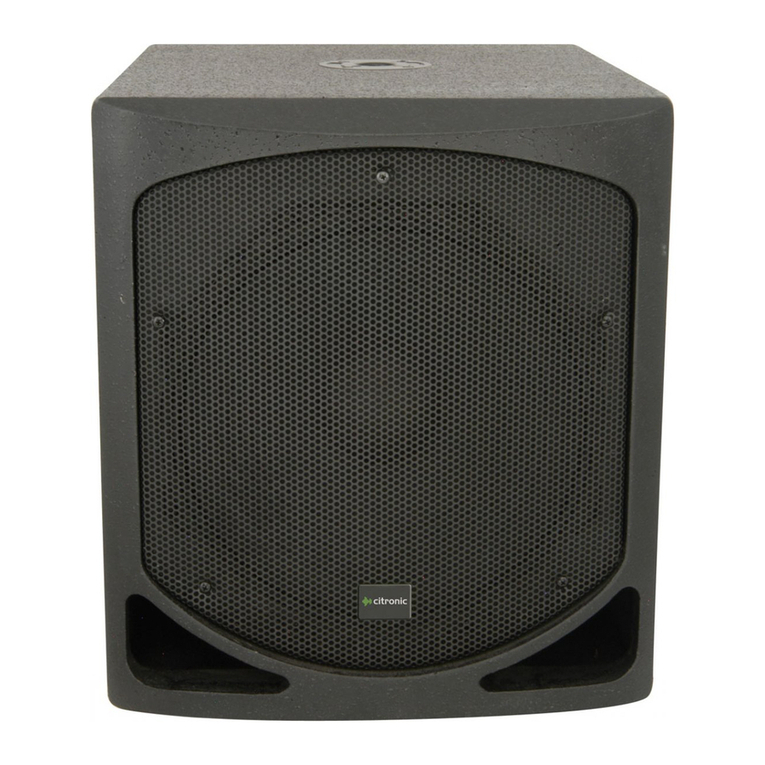 Citronic CLB12A user manual