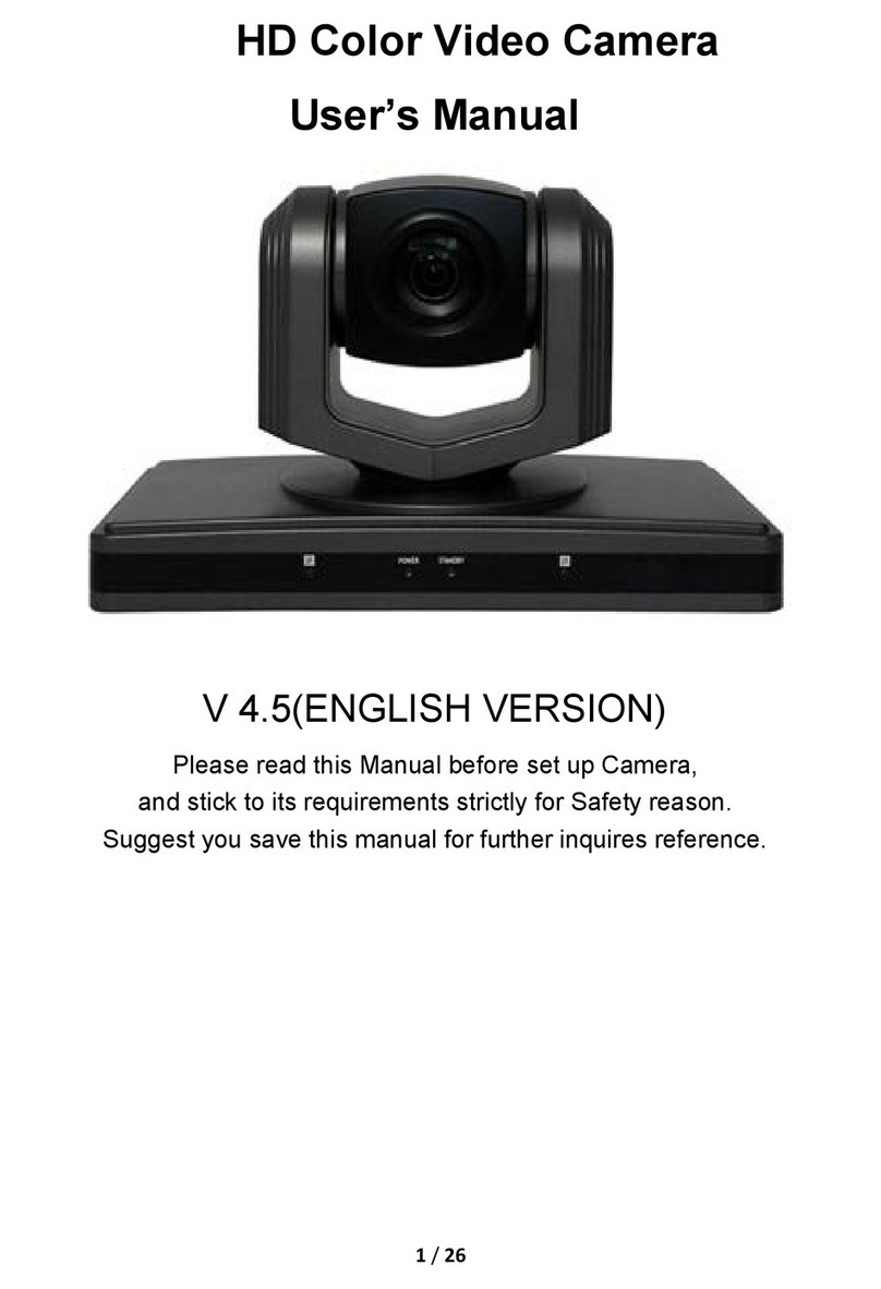 HuddleCamHD HD Color Video Camera User manual