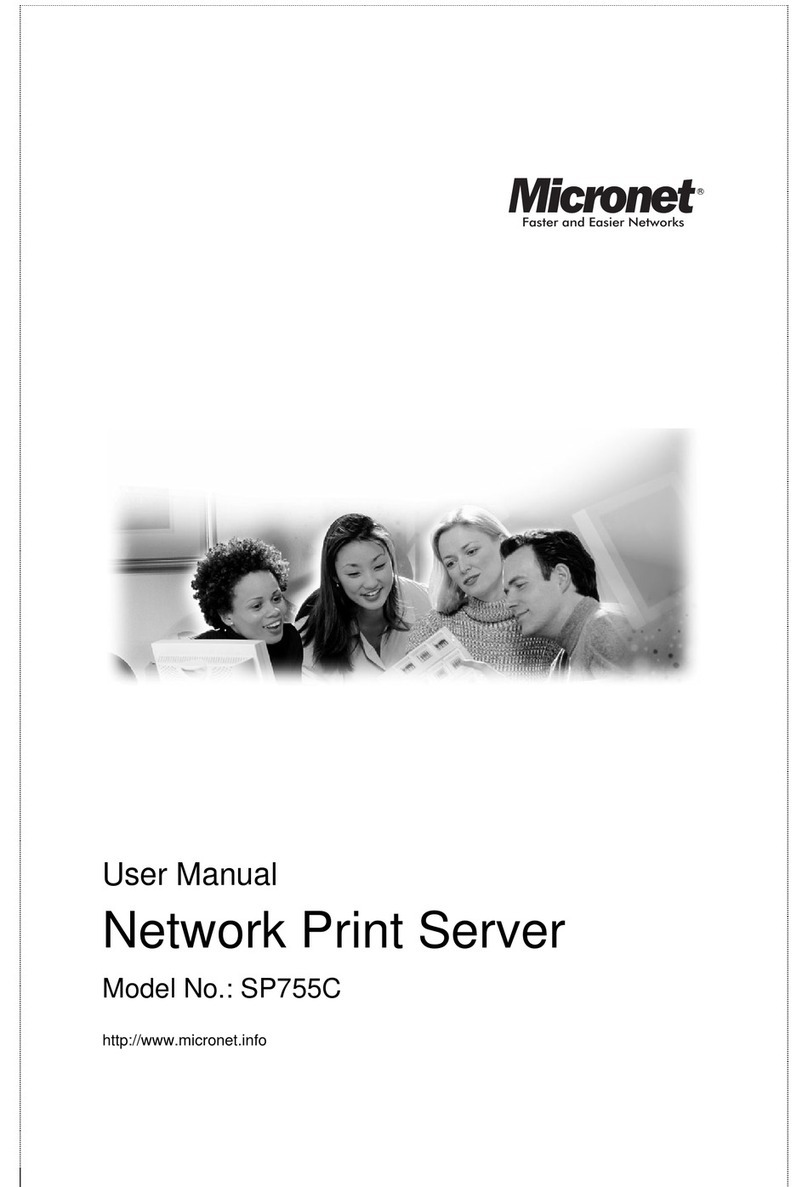 MicroNet SP755C user manual