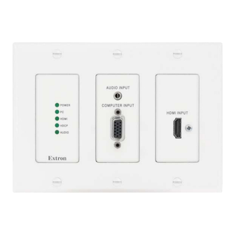 Extron electronics FOX T UWP 302 User manual