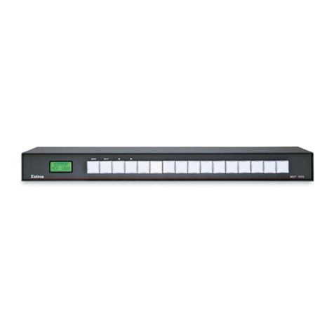 Extron electronics MCP 1000 User manual