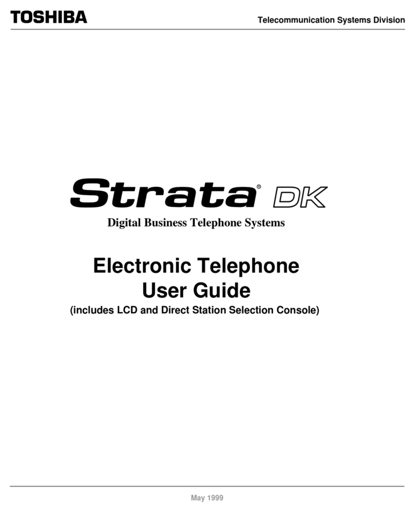 Toshiba Strata DK Backup User manual Toshiba Strata DK Backup User manual