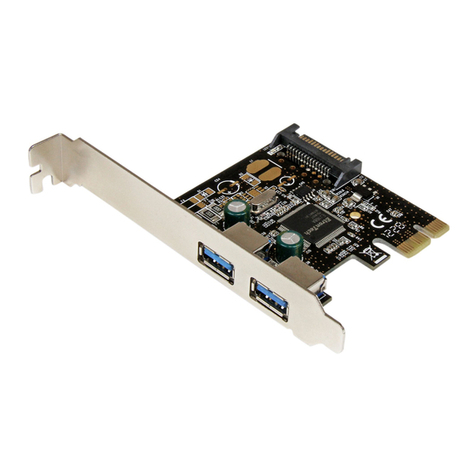 StarTech.com PEXUSB3S23 System manual StarTech.com PEXUSB3S23 System manual