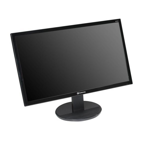 Gateway LCD Monitor User manual