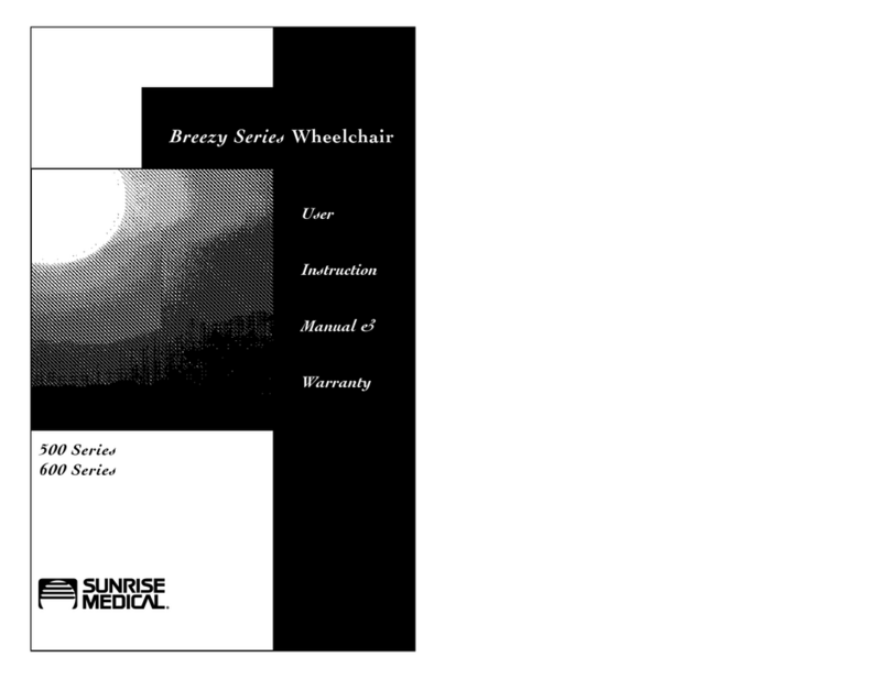 Sunrise Medical BREEZY SERIES Installation and operation manual