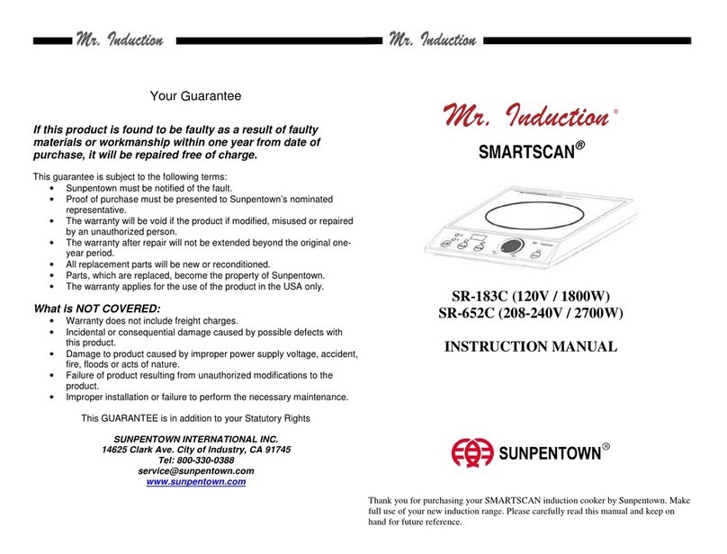 Sunpentown Smartscan SR-183C instruction manual