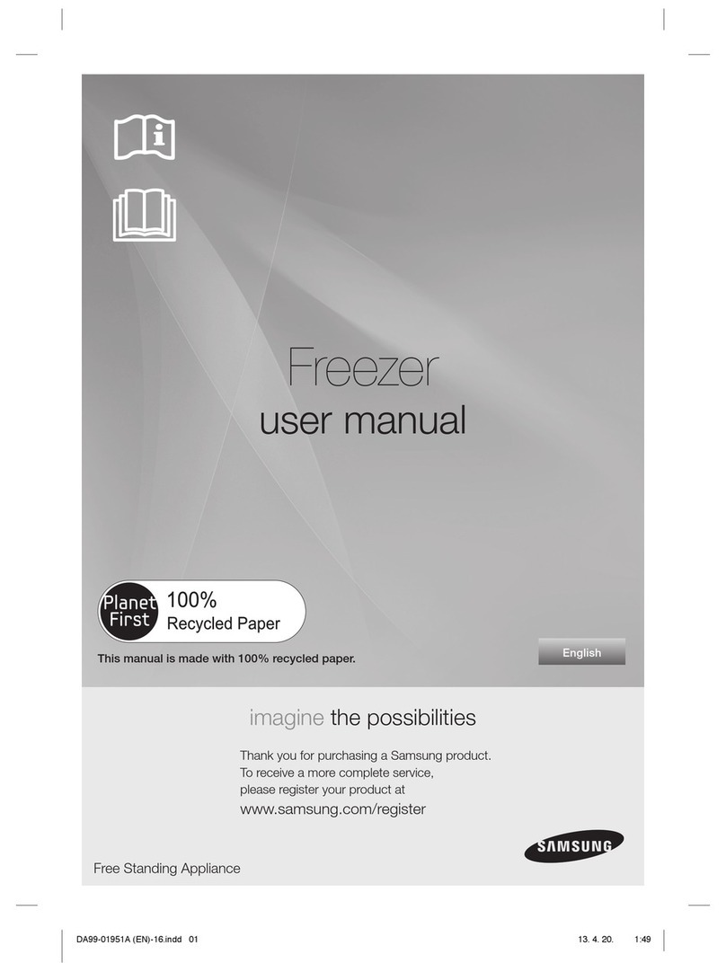 Samsung Freezer user manual