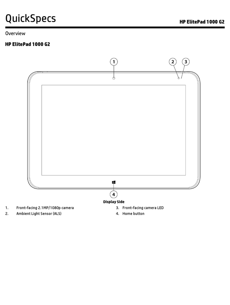 HP ElitePad 1000 G2 User instructions