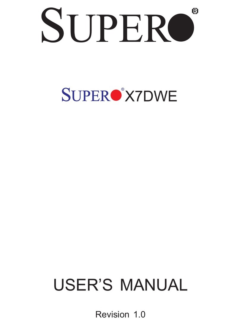 Supermicro X7DWE user manual