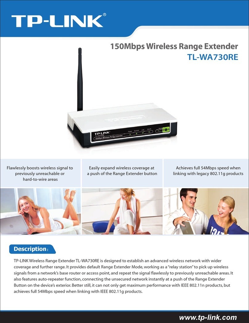 TP-Link TL-WA730RE User manual TP-Link TL-WA730RE User manual