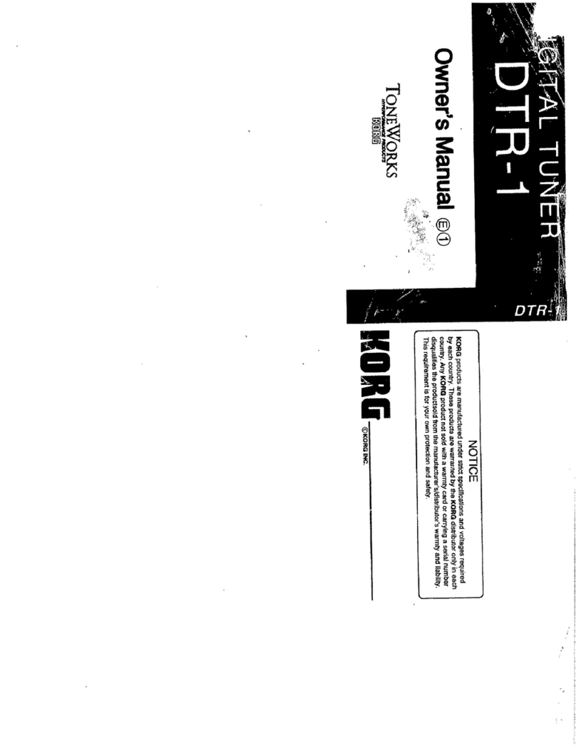 ToneWorks DTR-1 User manual
