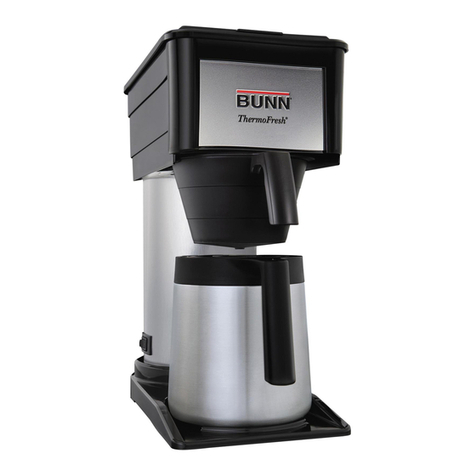 Bunn NHBX use and care manual
