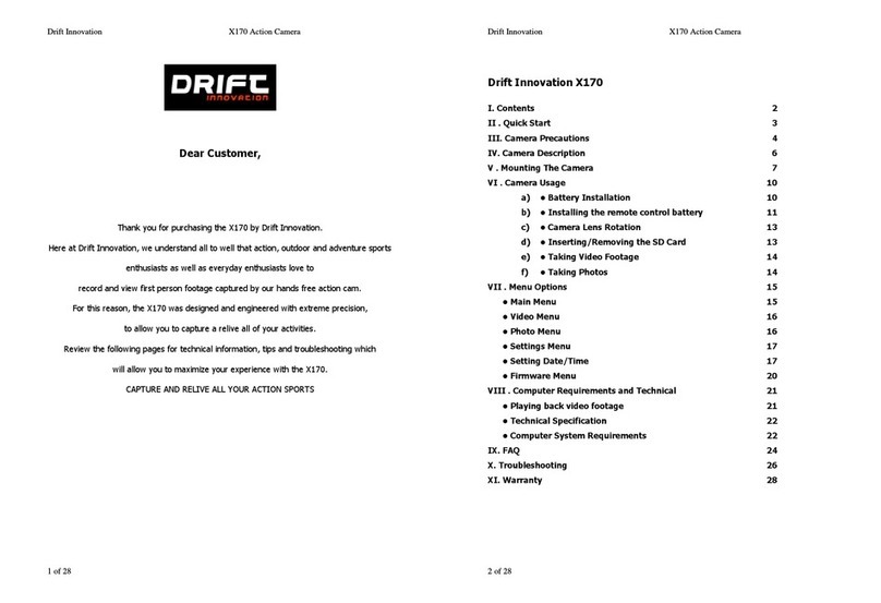 DRIFT X170 user manual
