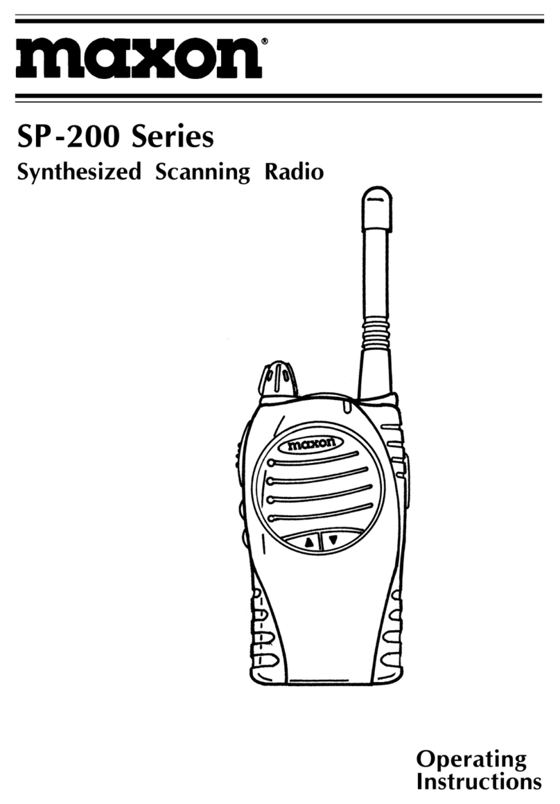 Maxon SP-200 Series User manual