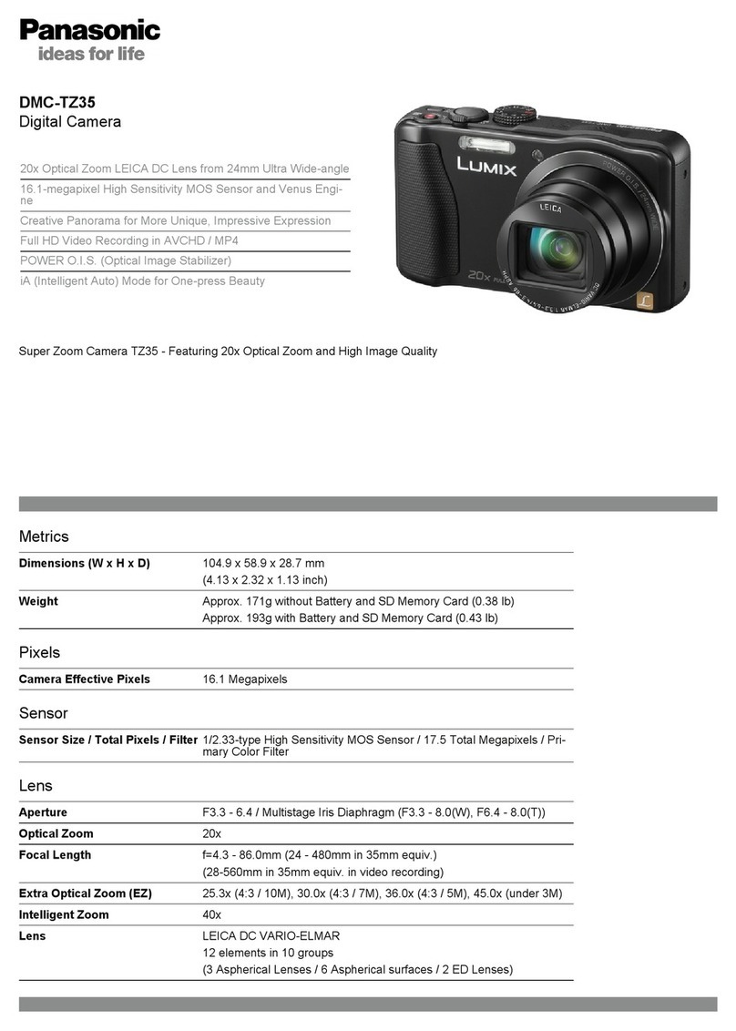 Panasonic DMC-TZ35 User manual