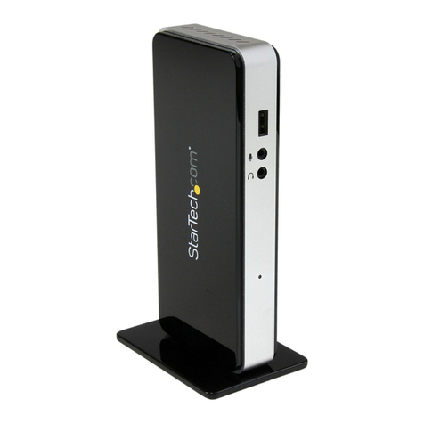 StarTech.com TBDOCKHDPBC System manual