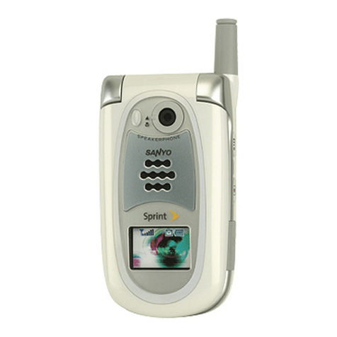 Sanyo Power Vision SCP-8400 User manual