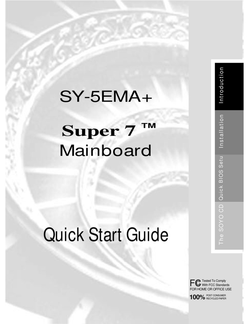 SOYO SY-5EMA+ quick start guide