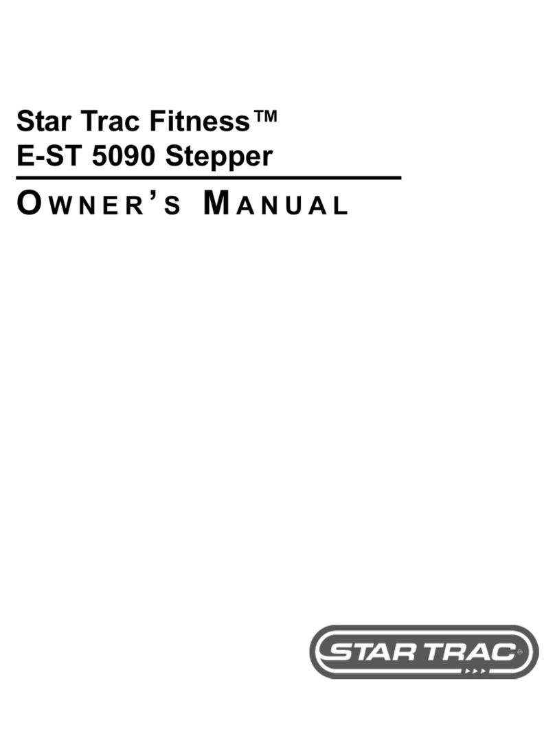 Star Trac Fitness E-ST 5090 User manual