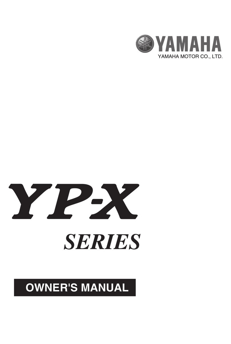Yamaha YP-X Series User manual