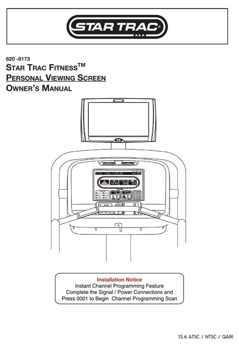 Star Trac 620-8173 User manual Star Trac 620-8173 User manual