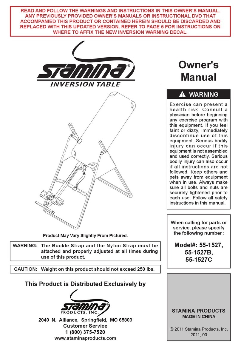 Stamina 55-1527C owner's manual