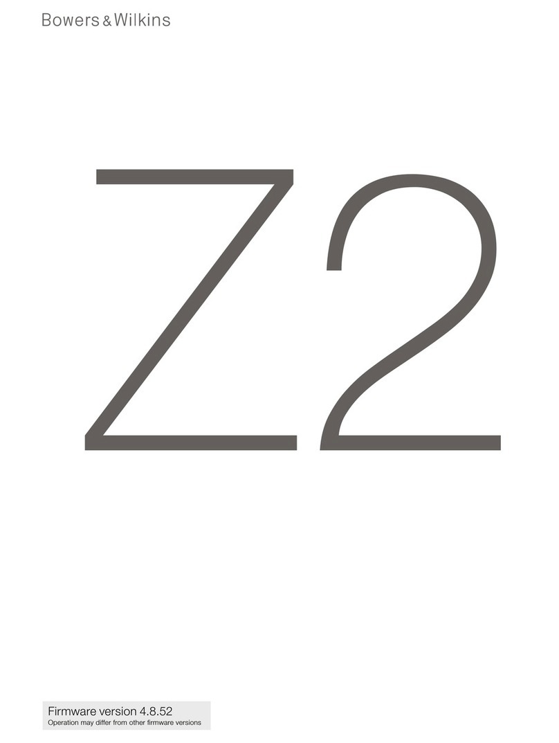 Bowers & Wilkins Z2 User manual