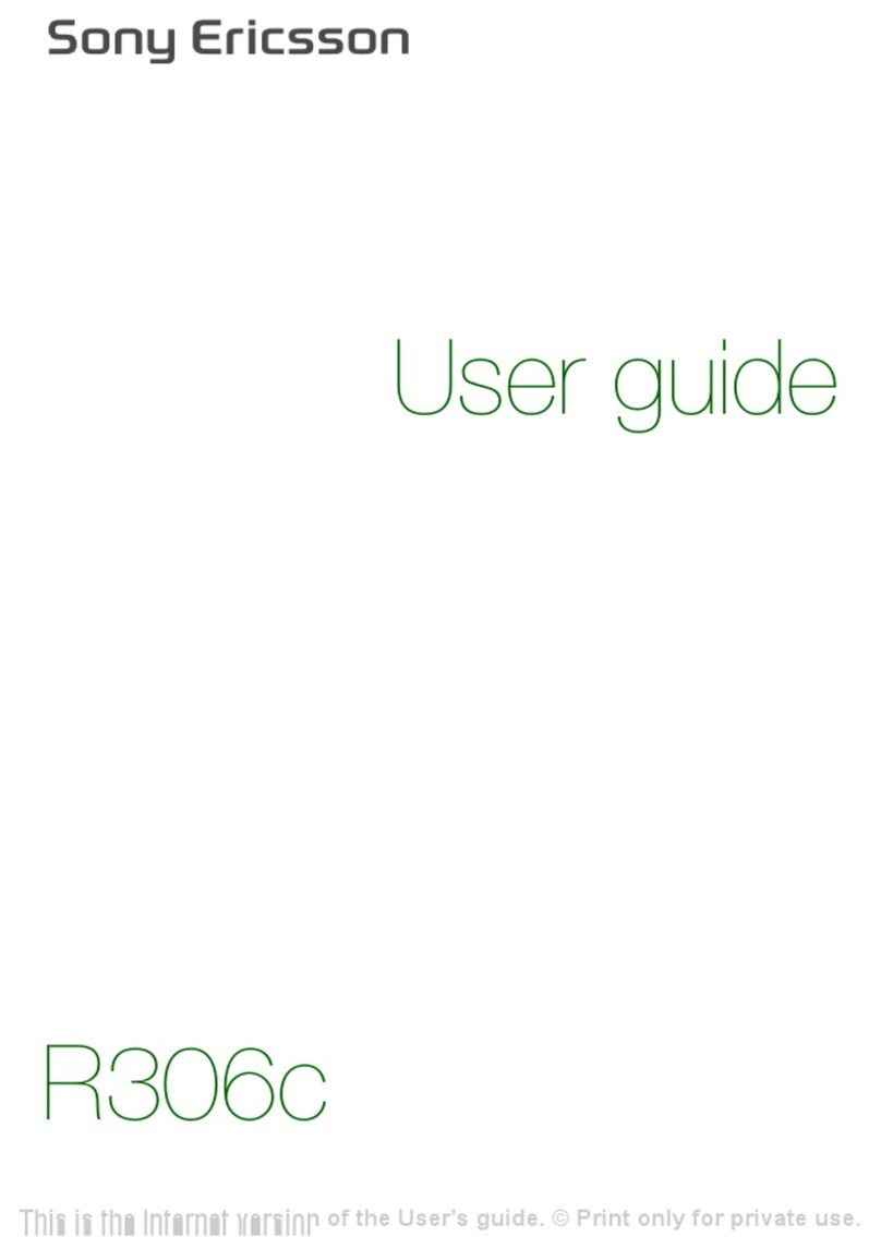 Sony Ericsson R306c User manual